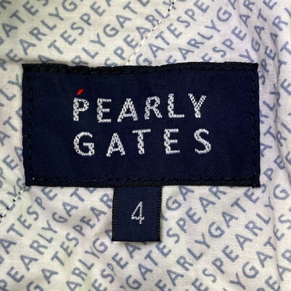 サイズ：4 PEARLY GATES パーリーゲイツ  ストレッチパンツ チェック柄 レッド系 [240101468413] ゴルフウェア メンズ ストスト PEARLY GATES パーリーゲイツ ストレッチパンツ チェック柄