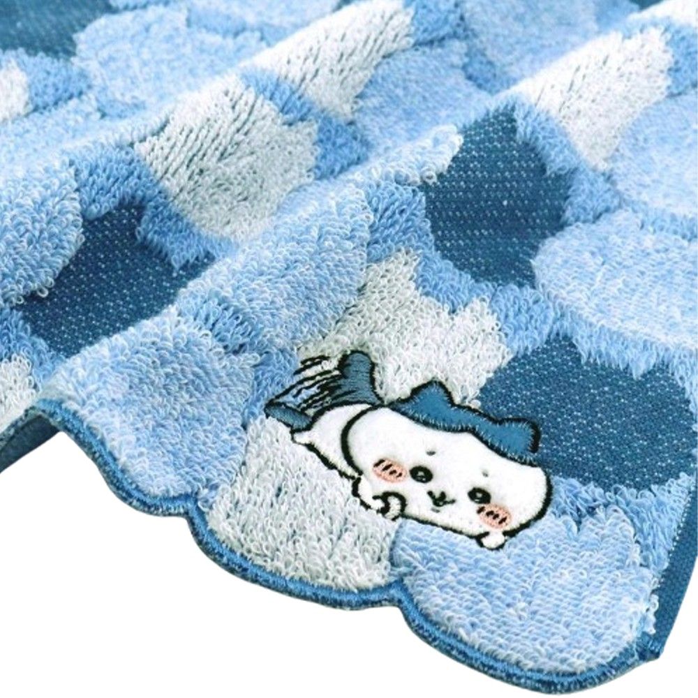 ちいかわ タオルハンカチ おかお 綿100 ハンカチ タオル ハンド