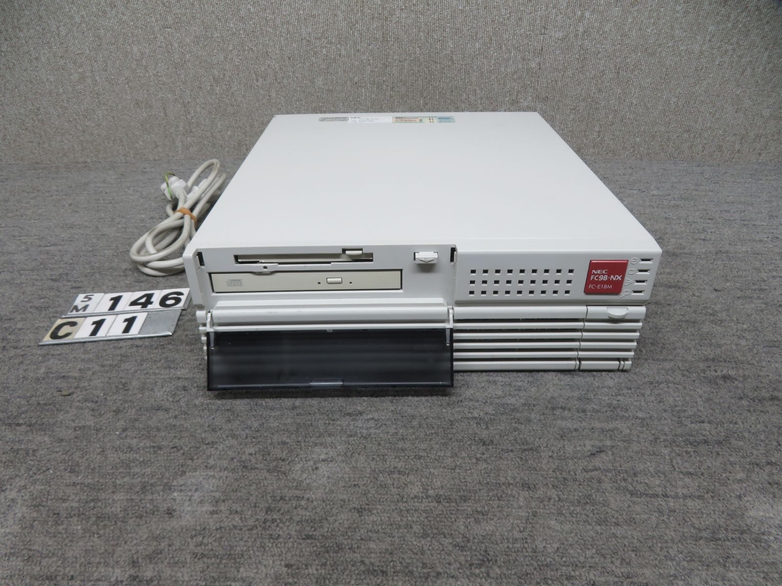 【業務用】◆ NEC FC98-NX FC-E18M/SX1Z4Z ◆ Celeron M 440 / 500GB HDD / メモリ2GB ◆ Windows XP Professional SP3  ◆ 到着後すぐに使える 業務用】◇ NEC FC98-NX FC-E18M/SX1Z4Z / Celeron M 440