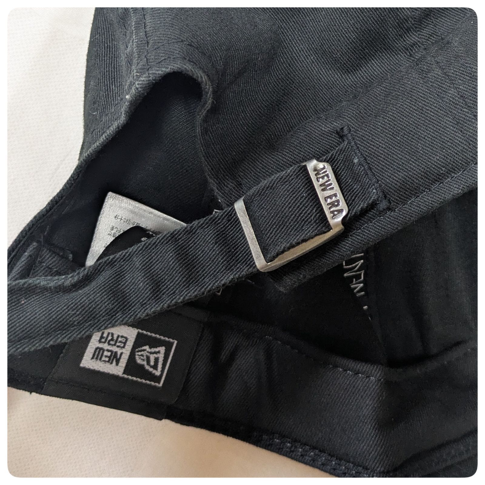 hinari ヒナリ　NEWERA コラボ　キャップ　帽子　ブラック hinari ヒナリ NEWERA コラボ キャップ 帽子 ブラック hinari