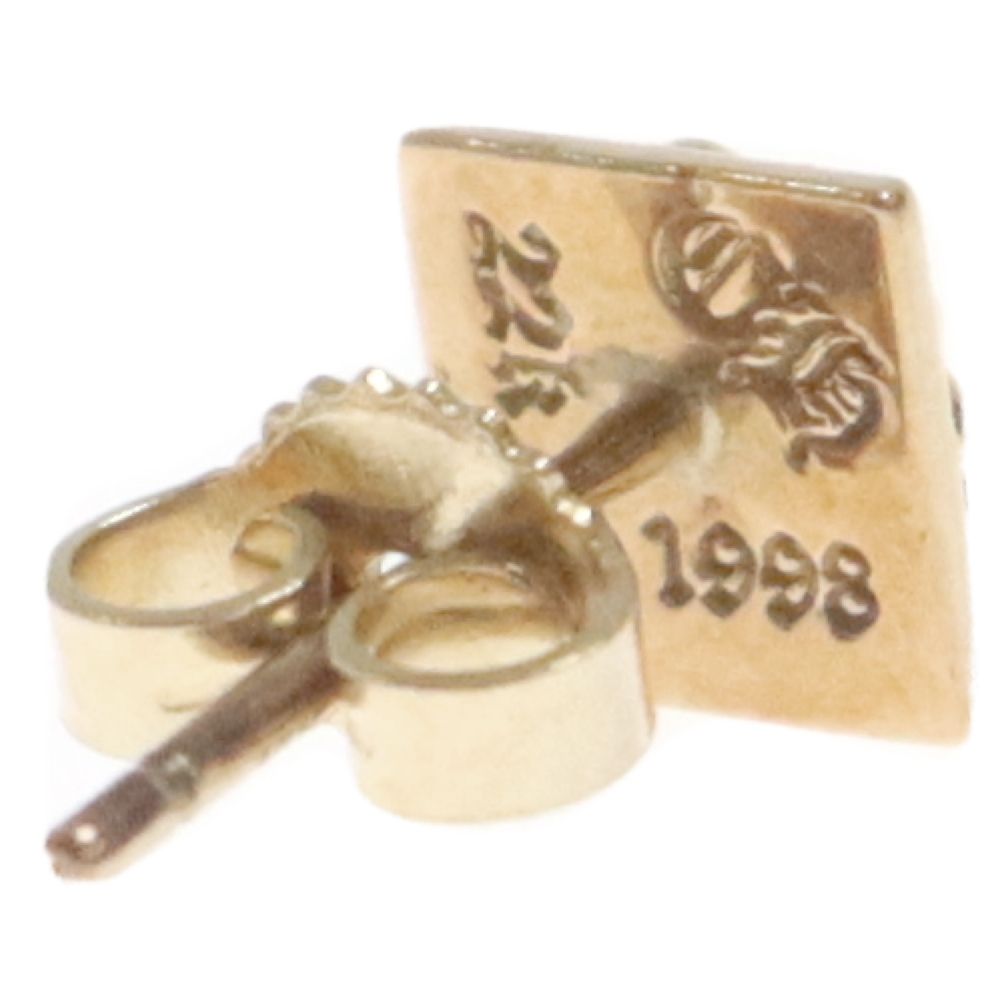 22K PYRAMID PLS DIA/22Kピラミッドスタッド　ダイヤ CHROME HEARTS クロムハーツ ピアス 22K STUD PYRAMID PLS DIA