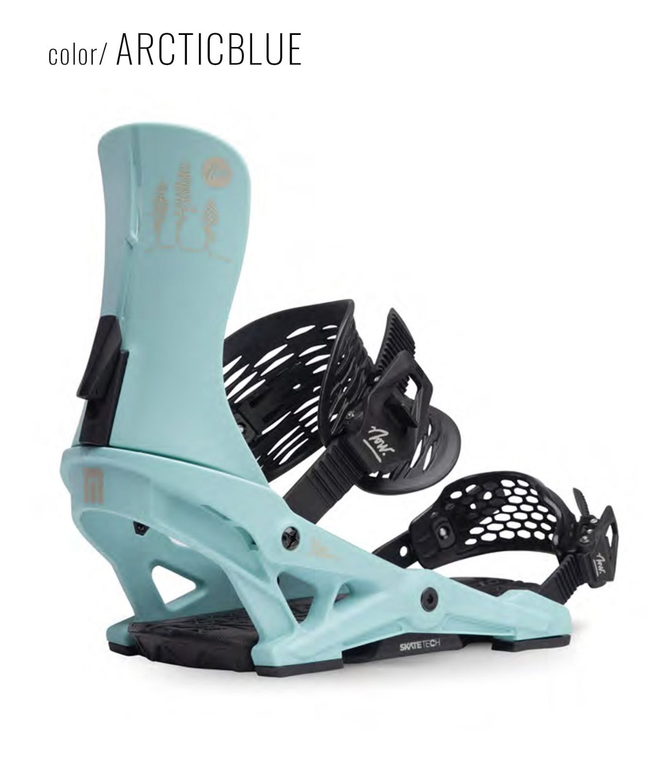 ムラスポ公式】スノーボード バインディング ユニセックス NOW ナウ  