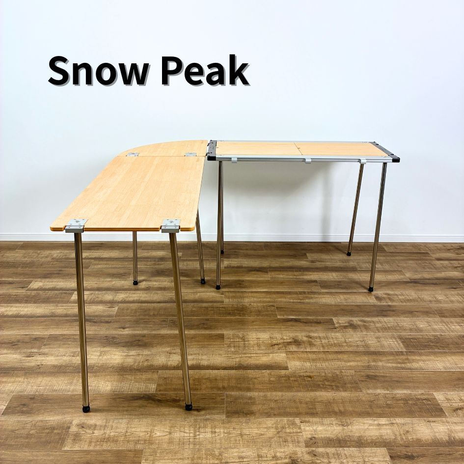 Snow Peak マルチファンクションテーブル竹 ＋ アイアングリル