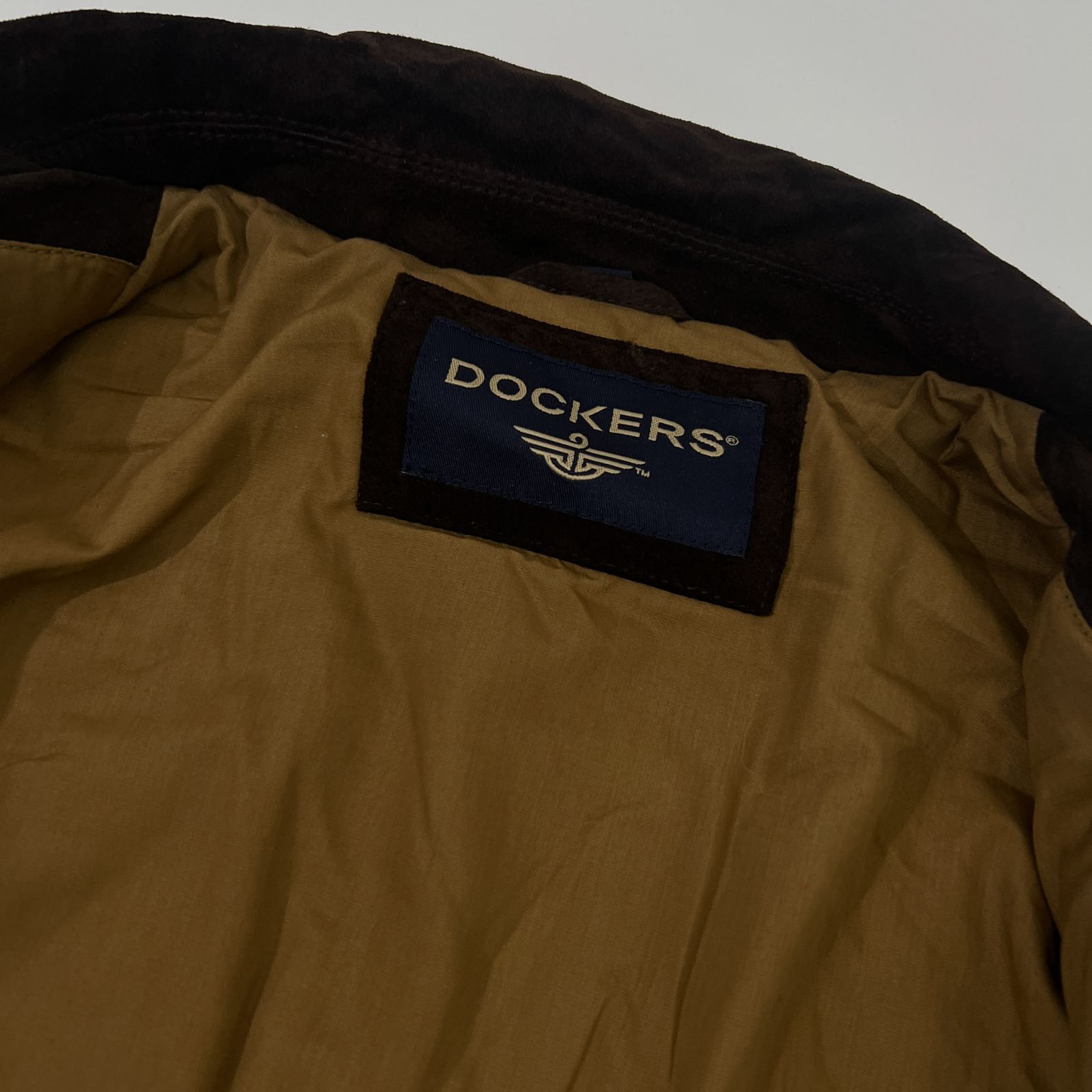 DOCKERSハリントンジャケットCBOYフェードブラウン短丈S古着レトロ当時物 m51352020124_1.jpg?1737909110