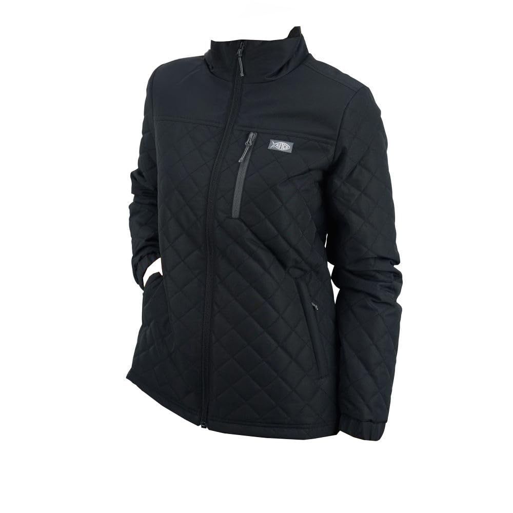 アフコ Aftco レディース クロスウィンド パフ ジャケット ブラック Lサイズ Women s Crosswind Puff Jacket Black M WJ45