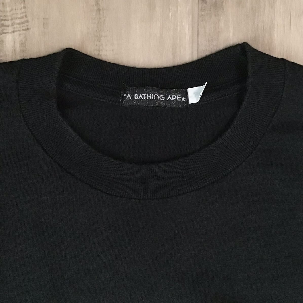 スワロフスキー カレッジロゴ Tシャツ Lサイズ a bathing ape