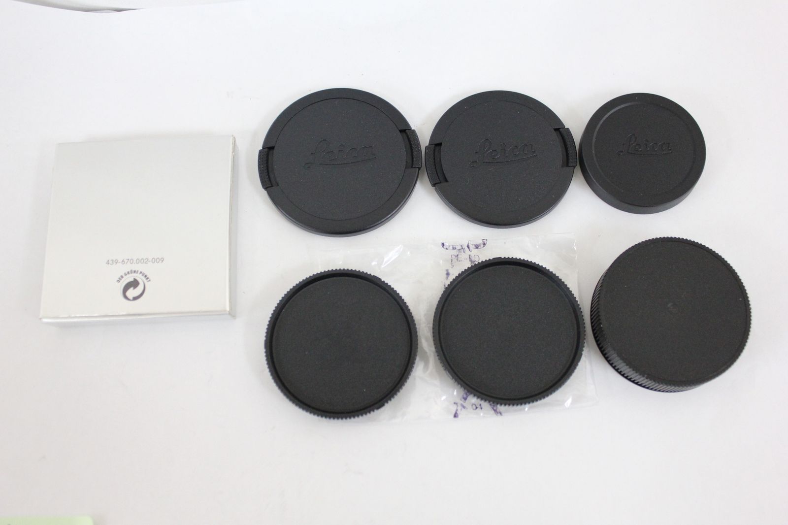 ライカ Leica キャップセット 14103 14251 A 42 14162 14290 E 60 14289 55 元箱 合計6点セット M 6649