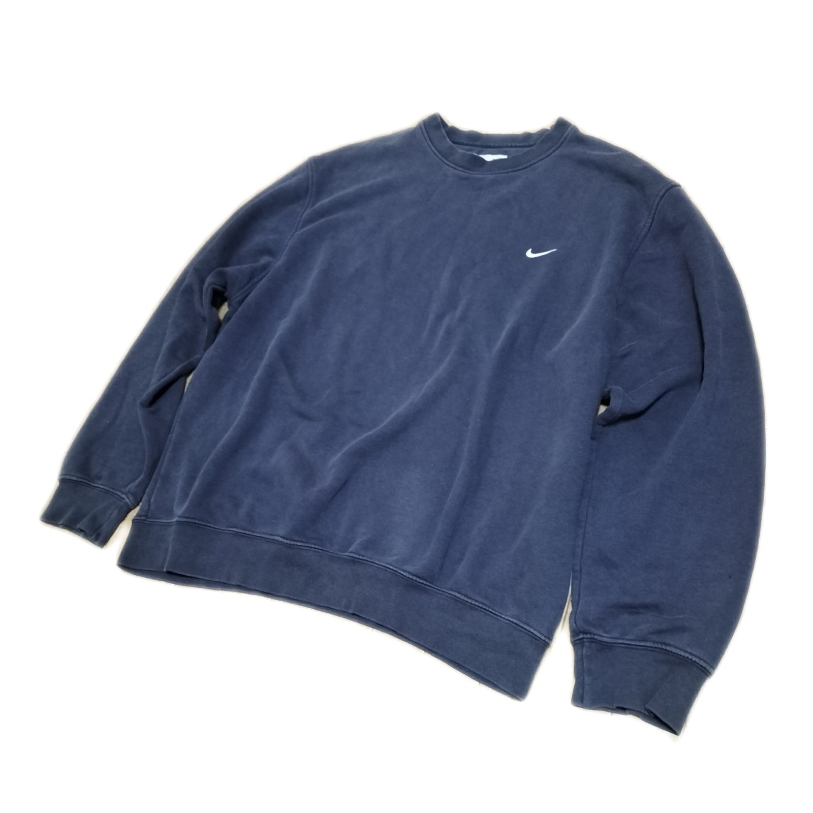 ☆NIKE スウェット プルオーバー トレーナー ネイビー 紺色 裏