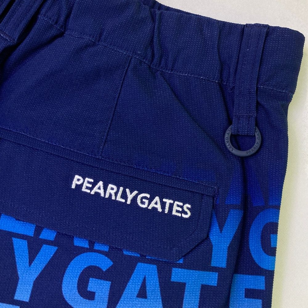 ショートパンツ ロゴ総柄