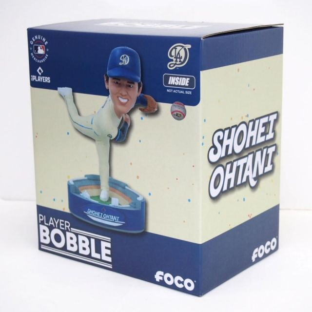 foco PLAYER BOBLE 10000個生産品 大谷翔平 ドジャース投手復帰 ボブルヘッド フィギュア ∴WS2324