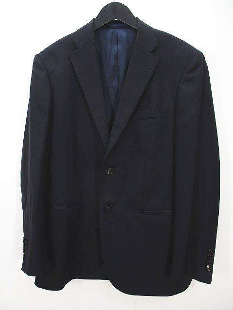 I462/dunhill テーラードジャケット 銀ボタン 100AB7 黒 I462/dunhill テーラードジャケット 銀ボタン 100AB7 黒wcs2020