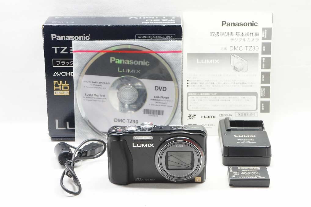 Panasonic LUMIX DMC-TZ30 コンパクト デジタルカメラ ジャンク 中古