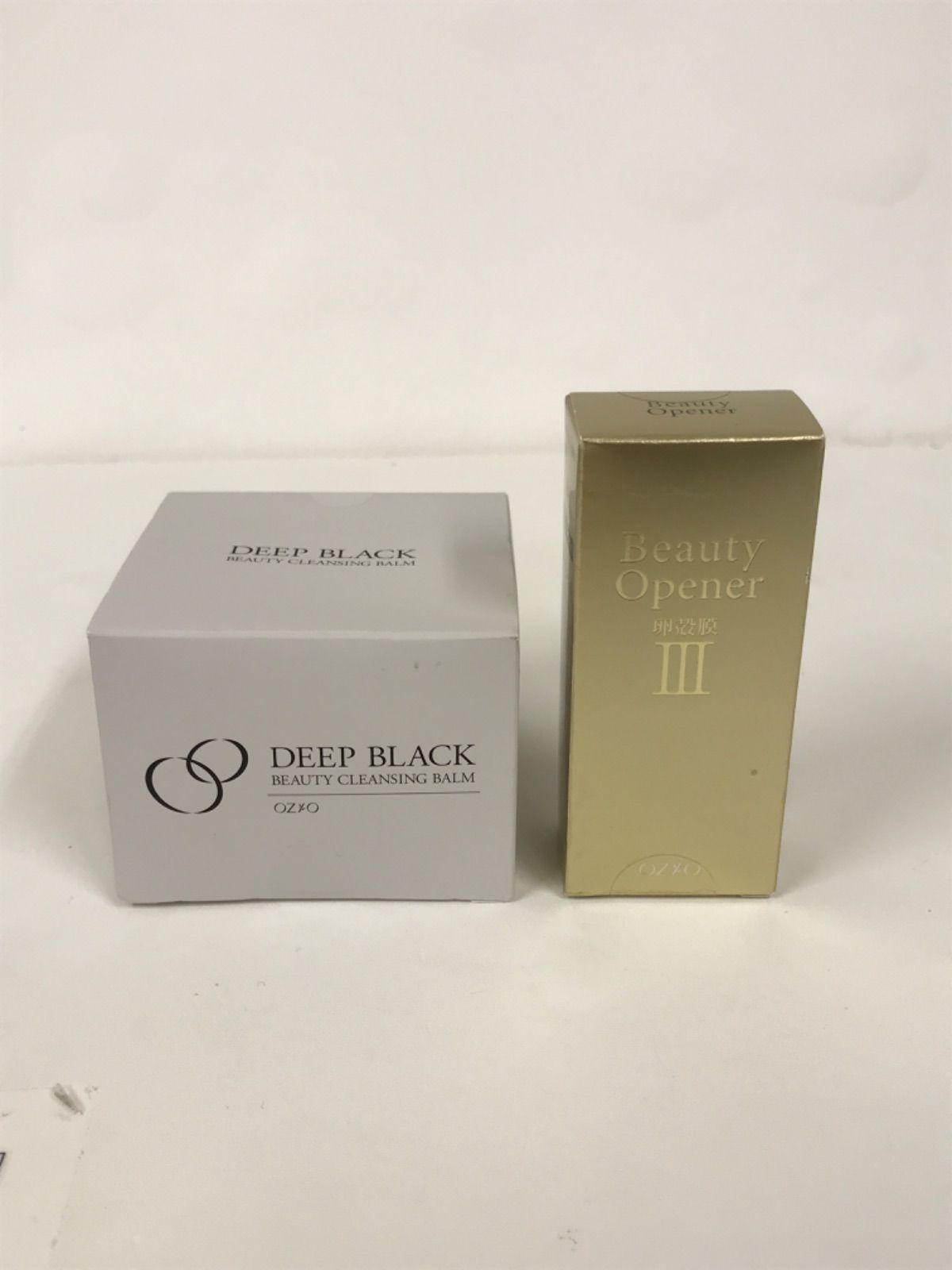 F1355 OZIO オージオ  ビューティーオープナーN (美容液) 18ｍL ＋ビューティークレンジングバームディープブラック(メイク落とし) 90g 2点セット