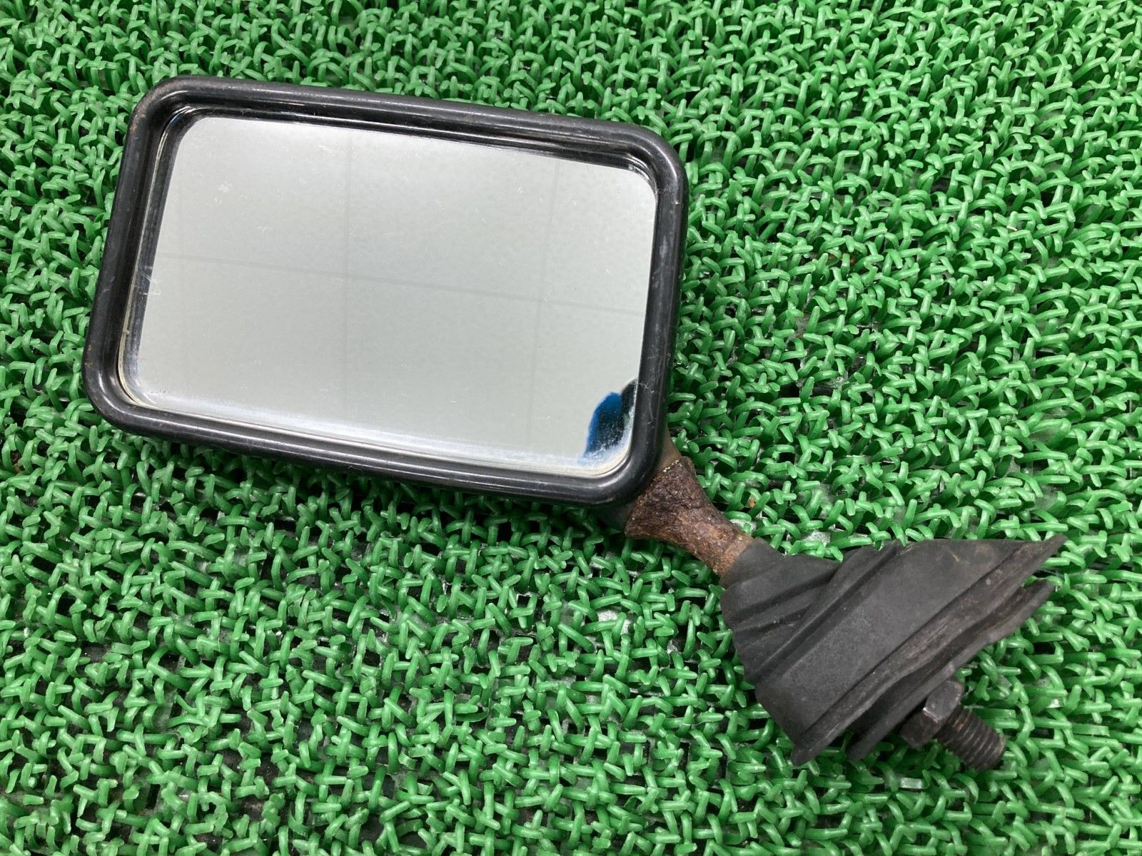 FZ400R ミラー 左 ヤマハ 純正 バイク 部品 46X 正10mm アッパーカウルミラー 割れ欠け無し 品薄 品 車検 Genuine Vt BRIGHTFACE_UK