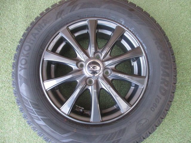 み エクスター 185 70R14 スタッドレスタイヤ４本SET ノート フリード 4穴車