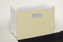 まとめ セキセイ パピエリ ドキュメントスタンド A4ヨコ 25ポケット クリーム FB-2382-52 ×5セット