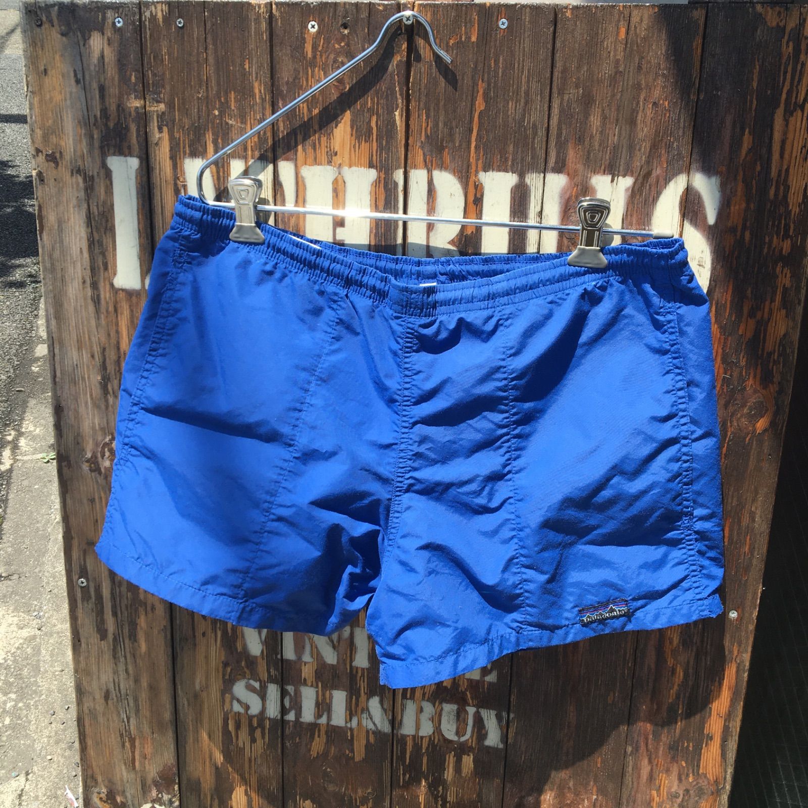 80s カナダ製 【Patagonia】 オールド ビンテージ パタゴニア バギーズショーツ Baggies Shorts Blue◇Size：US-M  - メルカリ