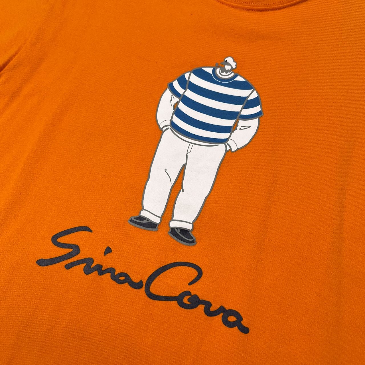 SINA COVA シナコバ プリント 半袖Tシャツ カットソー サイズ L