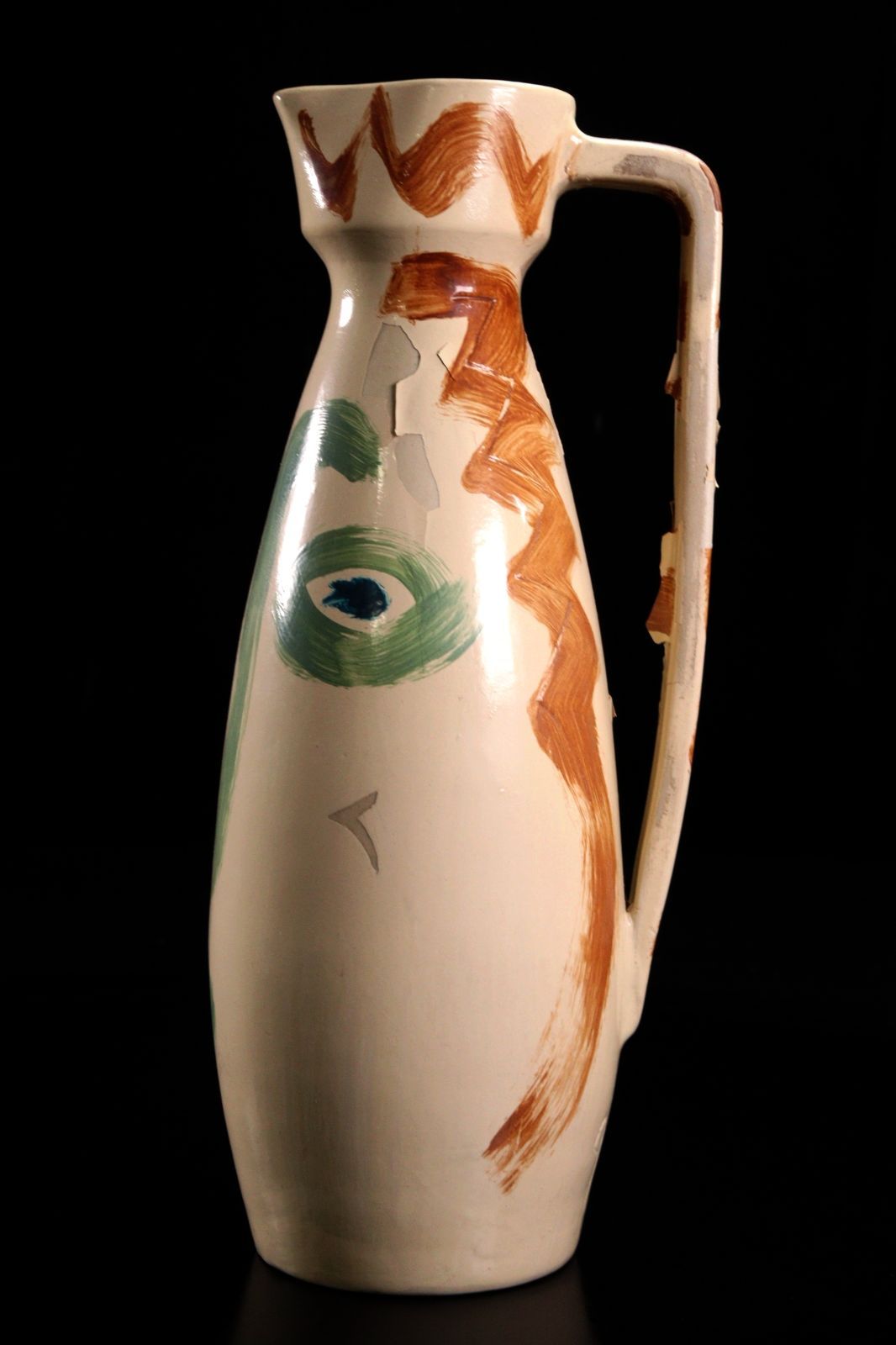 パブロ・ピカソ ピッチャー 「Face」セラミック 水注 30.5cm