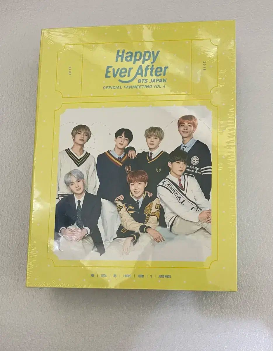 BTS 防弾少年団 バンタン 日本 4 ギー ファンミーティング ペンミ ブルーレイ Blu-ray happy ever after