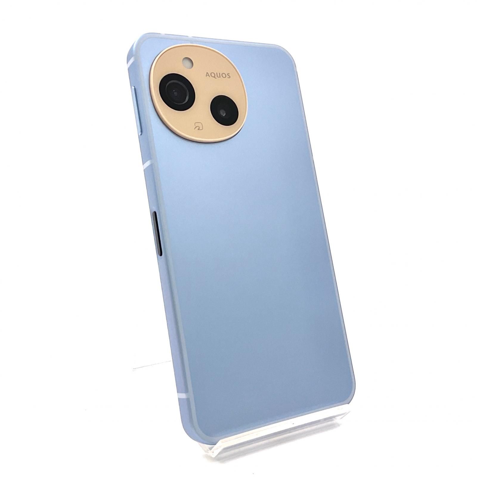 【全額返金保証】【最速発送】SHARP AQUOS sense9 128GB Blue au SHG14 開封済み未使用品 即納OK