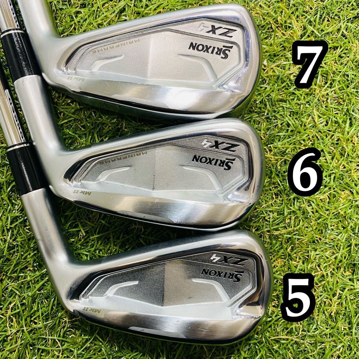 【良品】初心者推奨 スリクソン ZX4 MKⅡ メンズアイアンセット 6本 S 良品】初心者推奨 スリクソン ZX4 MKⅡ メンズアイアンセット 6本 S