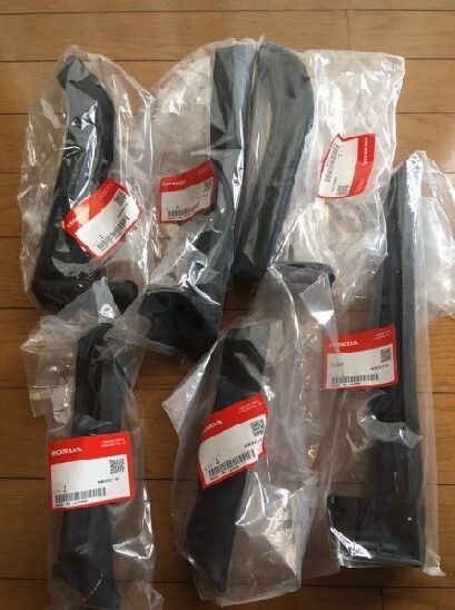 ホンダ純正 S2000 AP1 AP2 ソフトトップ ウェザーストリップ ルーフサイドモール 6点 HONDA Soft Top Weatherstrip Roof M ing OEM