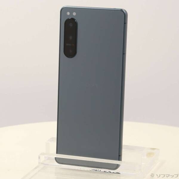 中古品〕 Xperia 5 IV 128GB グリーン SO-54C docomo SIMフリー
