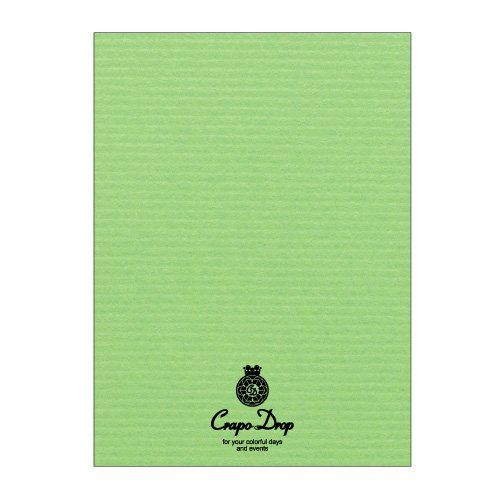 まとめ買い ヒサゴ 名刺用紙 クラッポドロップ 名刺 カード A4 10面 キウイ 10シート入 QP007S ×5セット