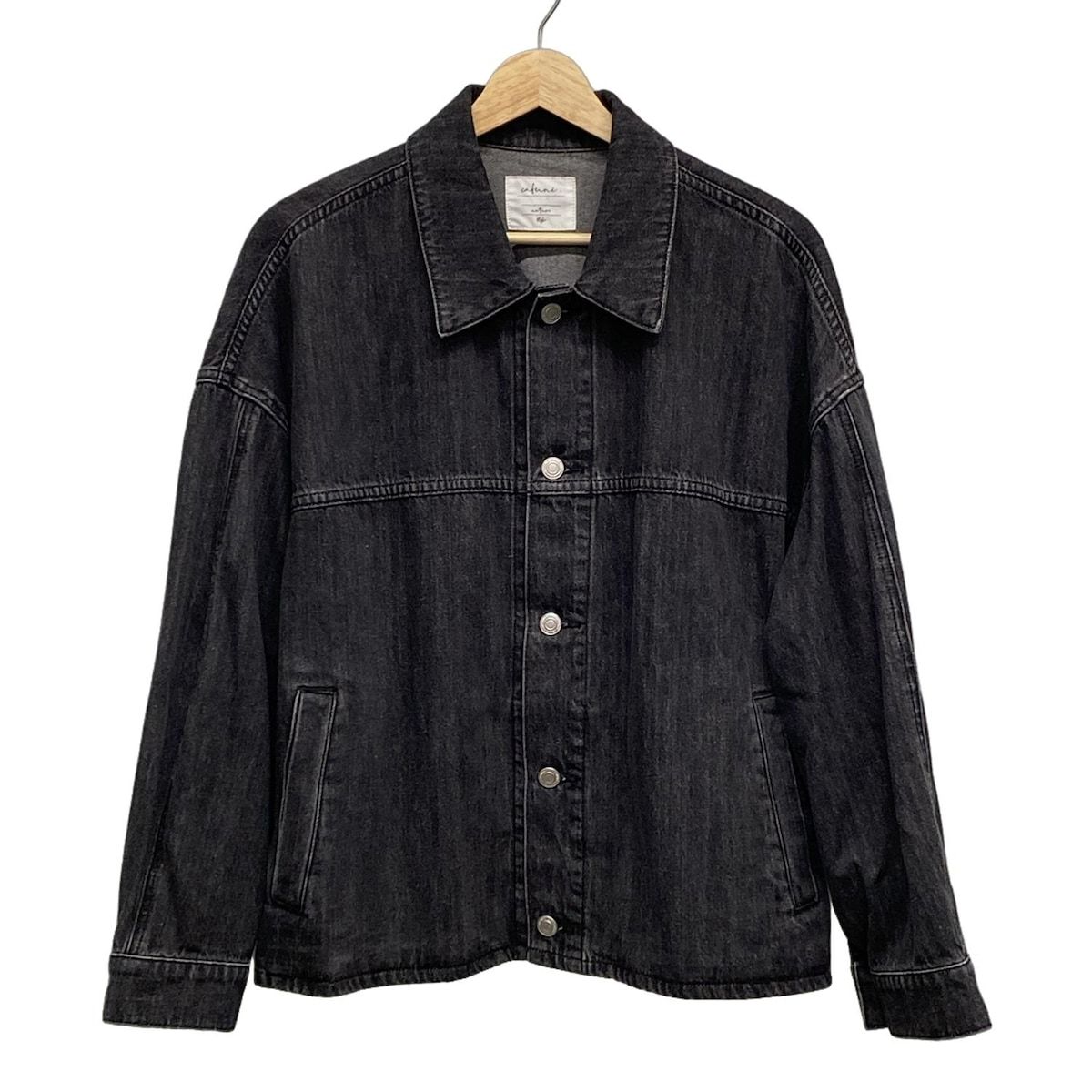 CAFUNE カフネ Gジャン サイズ38 M レディース - 黒 長袖|春|秋