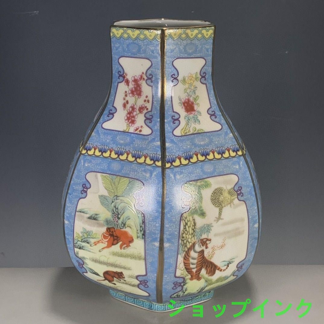 清慈禧黄地パステル彩竜紋の筆箱です  陶磁器 装飾品 現代工芸品美術品 置物 清慈禧黄地パステル彩竜紋の筆箱です 陶磁器 装飾品 現代工芸