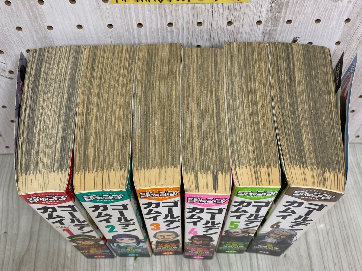 3-◇計6冊 1~6巻セット ゴールデンカムイ 野田サトル コンビニ
