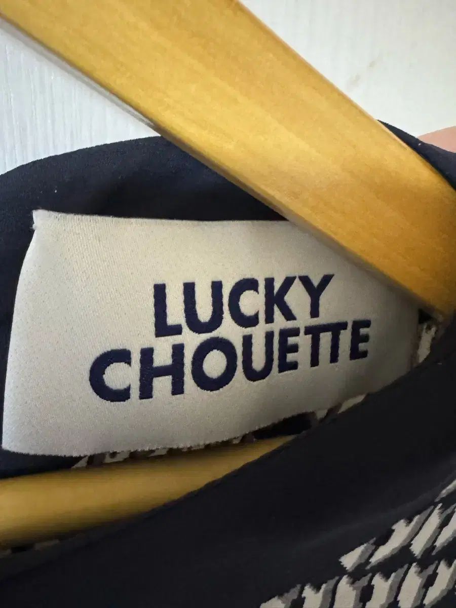 LUCKY CHOUETTE パターン フ ワンピース