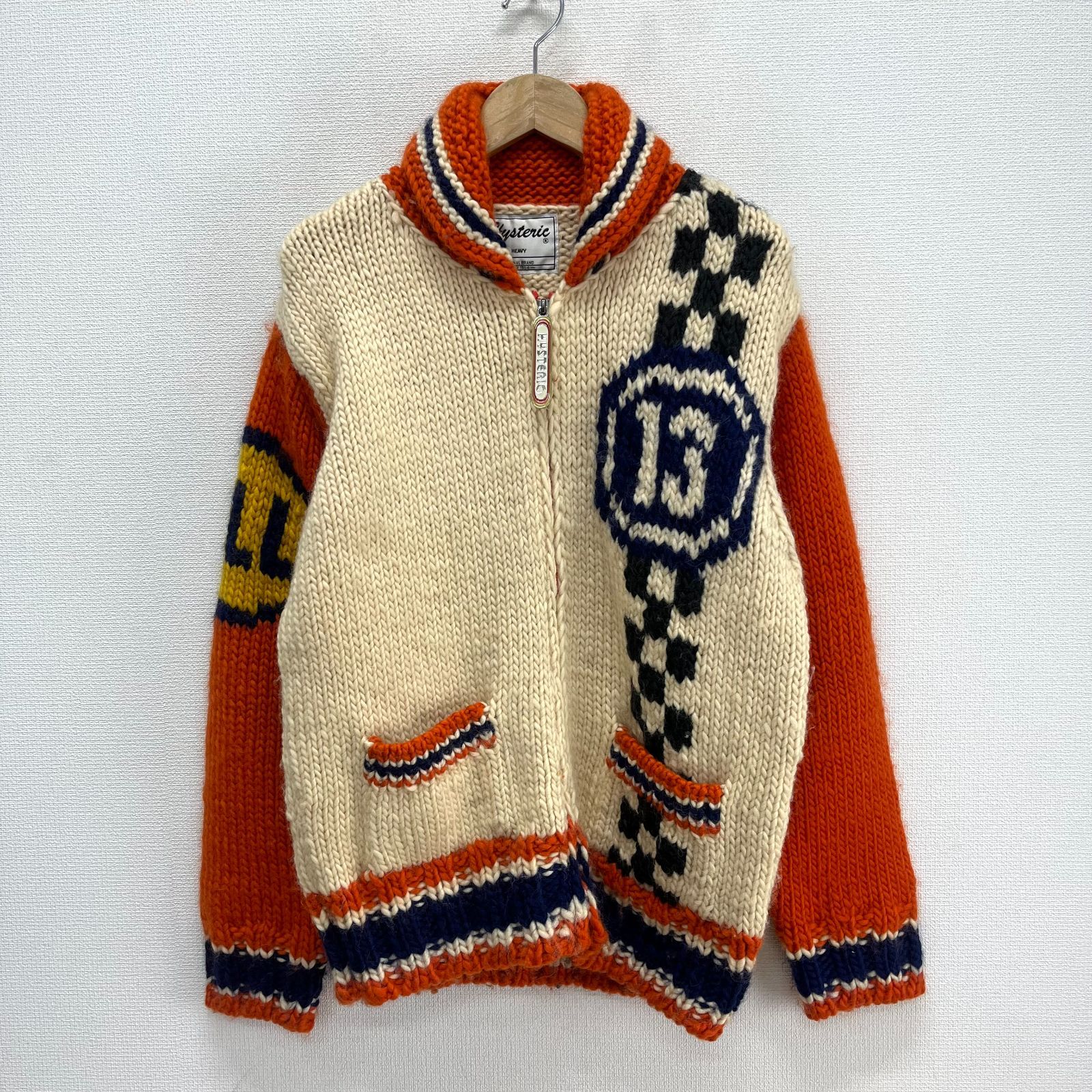 HYSTERIC GLAMOUR ヒステリックグラマー 2ND-1995 カウチンニット 
