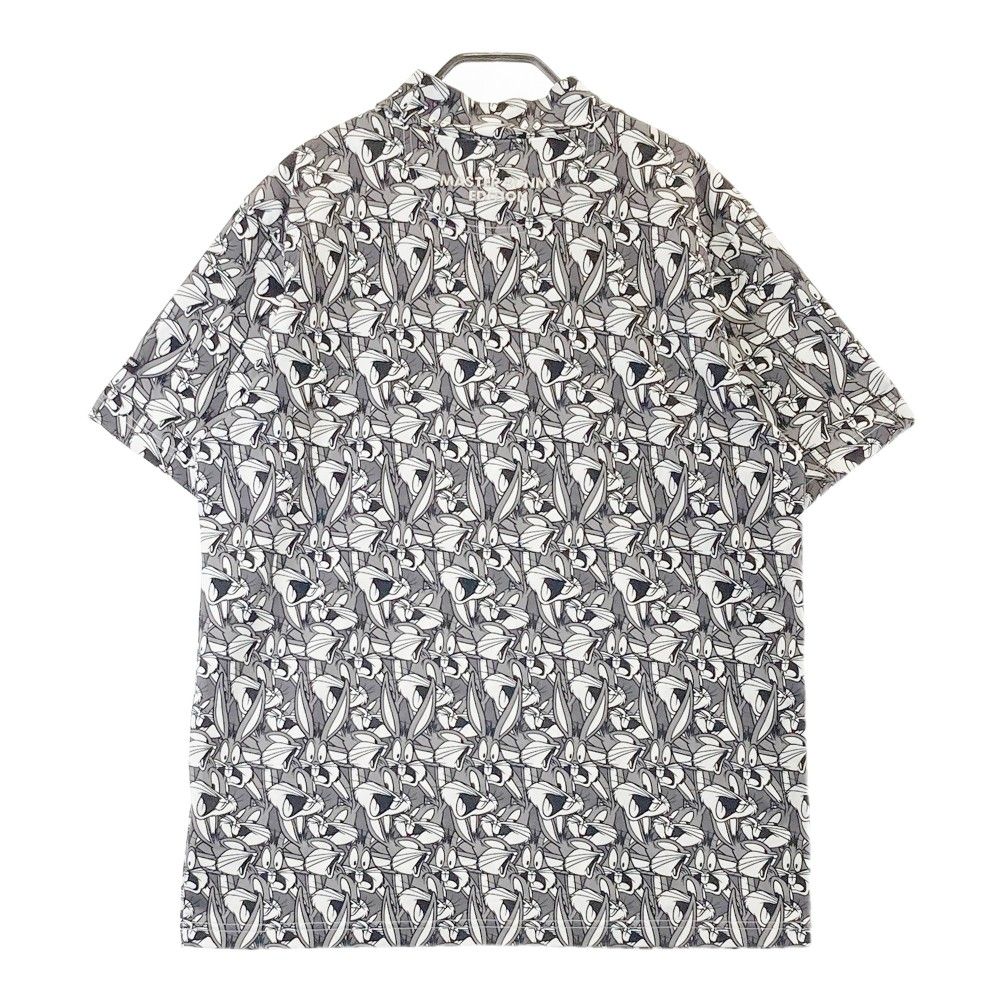 ○★新品未使用　マスターバニーエディション　モノグラム　ハイネックシャツ　5　白 サイズ：5 MASTER BUNNY EDITION マスターバニーエディション ×LOONEY