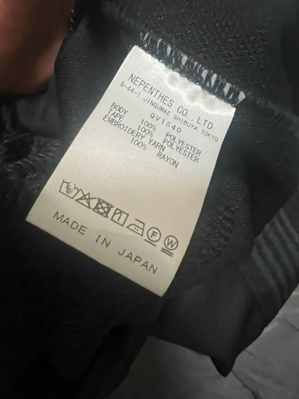 M NEEDLES(ニードルズ) スタジオ HD トラックパンツ 黒 NEEDLES