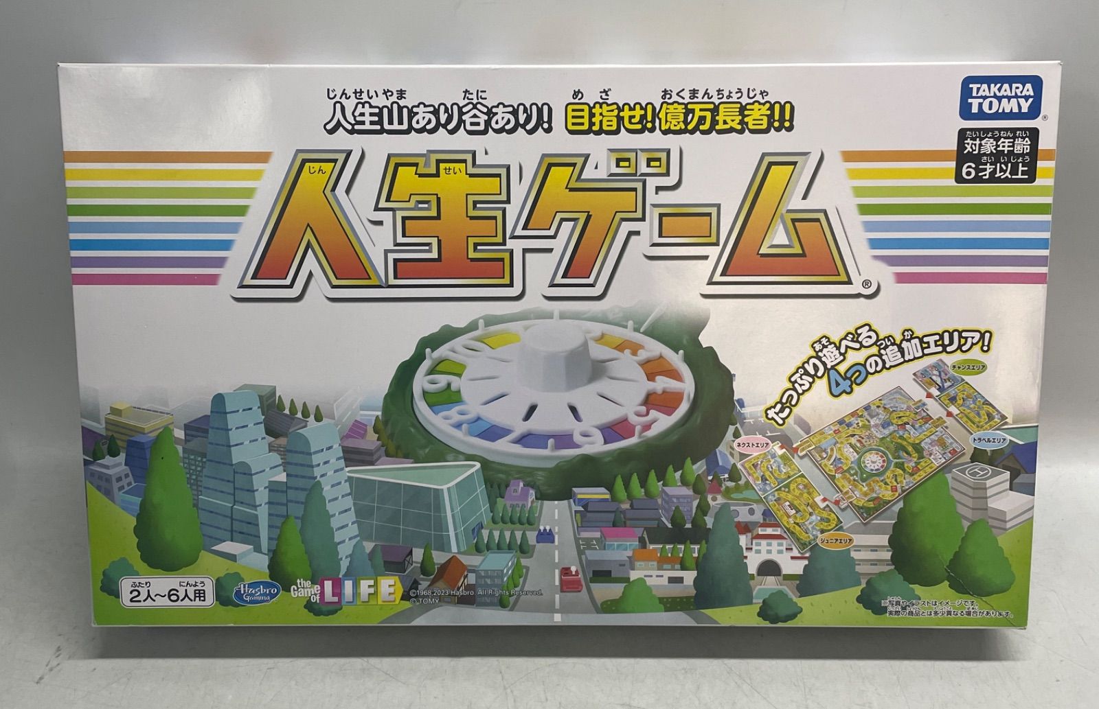 ◇ TAKARA TOMY 人生ゲーム 8代目 ボードゲーム 2～6人用 【開封