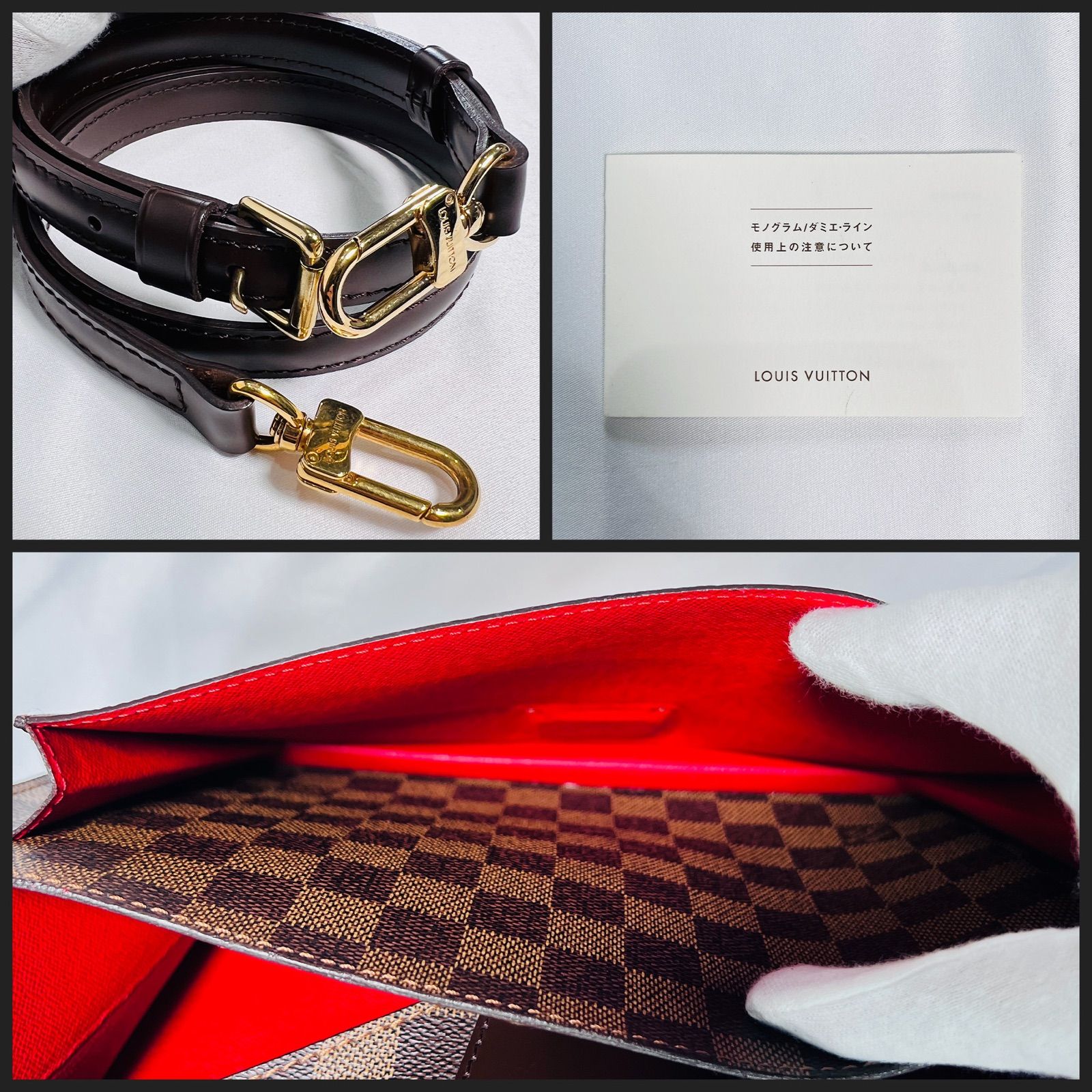 激レア美品】ルイ・ヴィトン ダミエ モンソー28 スペシャルオーダー