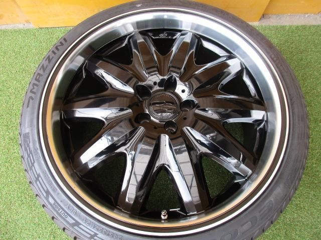【中古】　送料込み　シグネイチャーエディション　245/35R21　ラヂアルタイヤSET