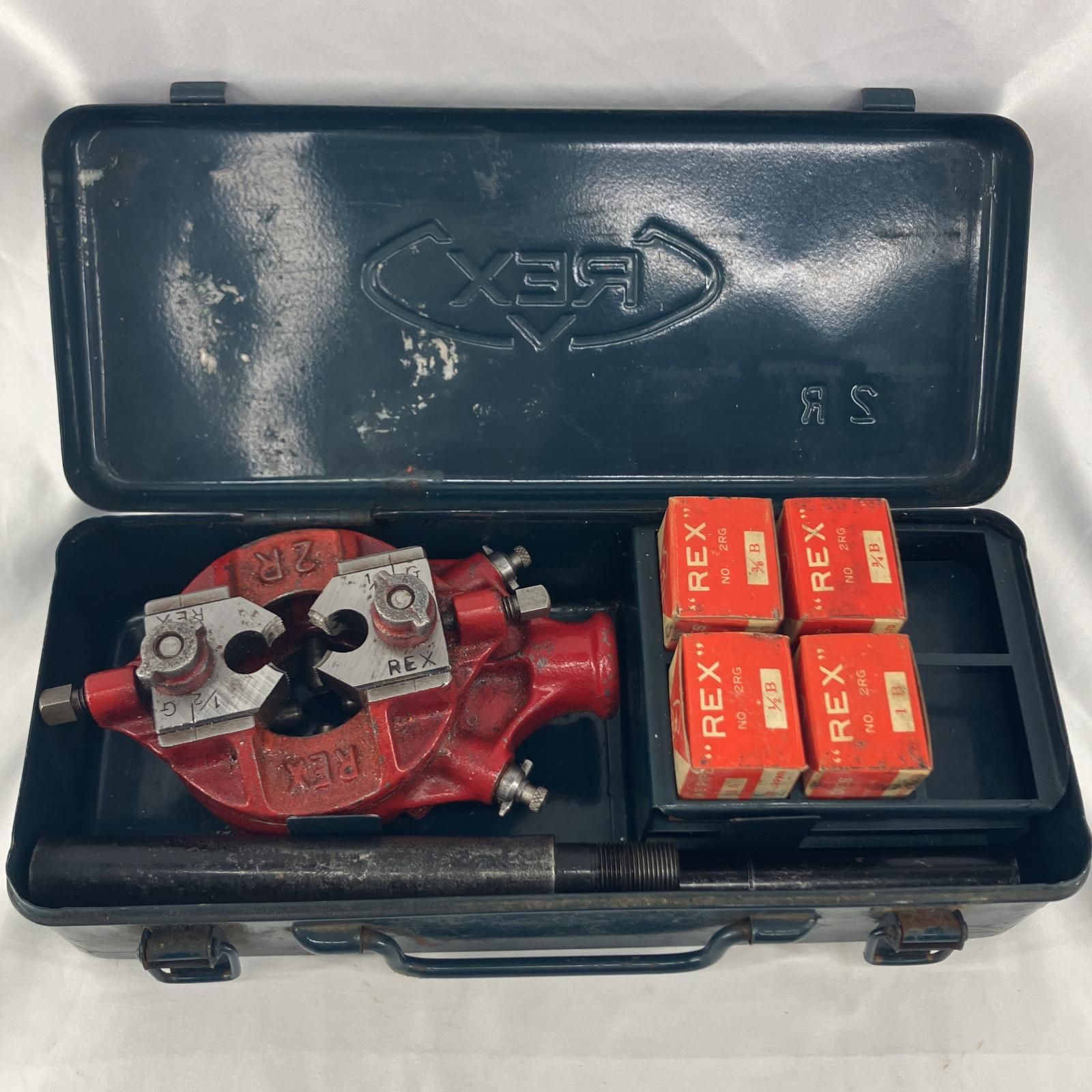 REX レッキス 工具 ネジ切り機 2R ベビーリード式 ケース付 【公式通販】