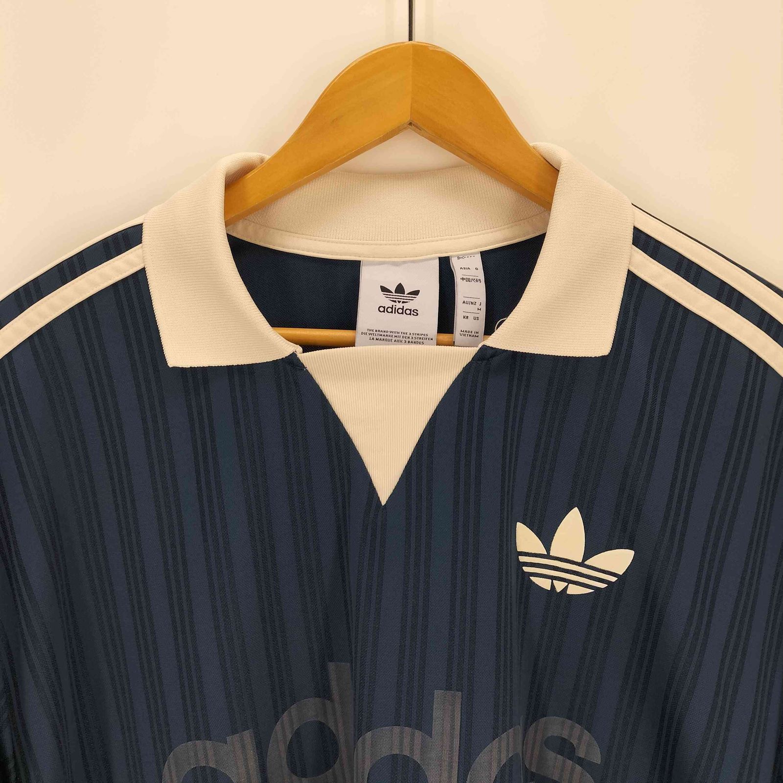 お値下げ【adidas originals】襟付きゴーリートップ　ピンクSサイズ Adidas 襟付きゴーリートップ pink - メルカリ