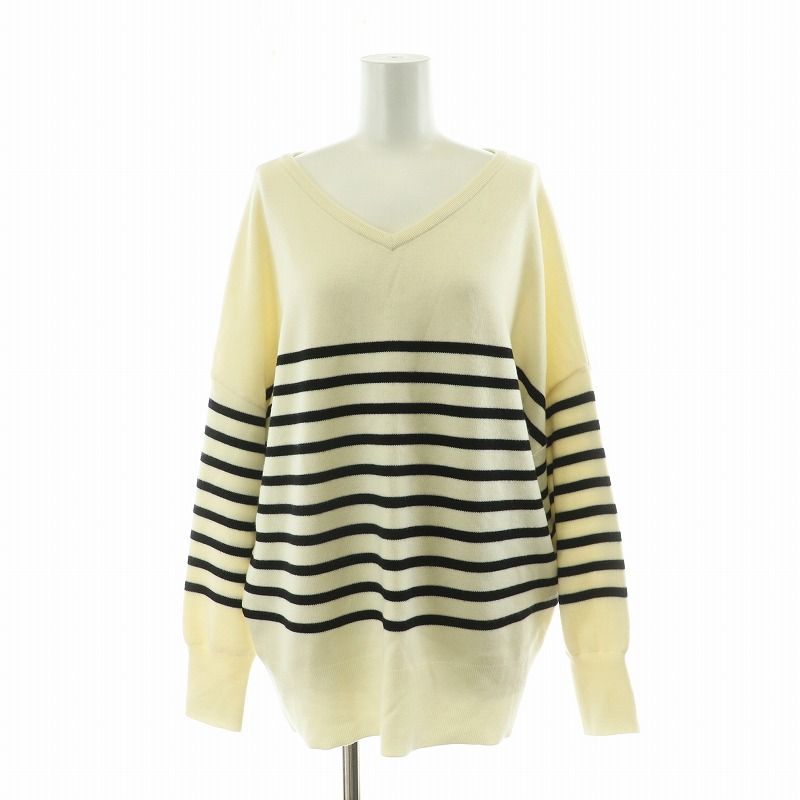 アルアバイル allureville 23AW ウールボーダーチュニック