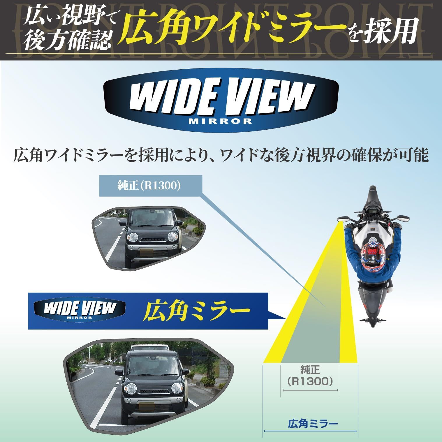 数量限定】バイクミラー ナポレオン エーゼットミラー ブラック タナックス 左右共通 8mm正ネジ AZ-104-8 - メルカリ