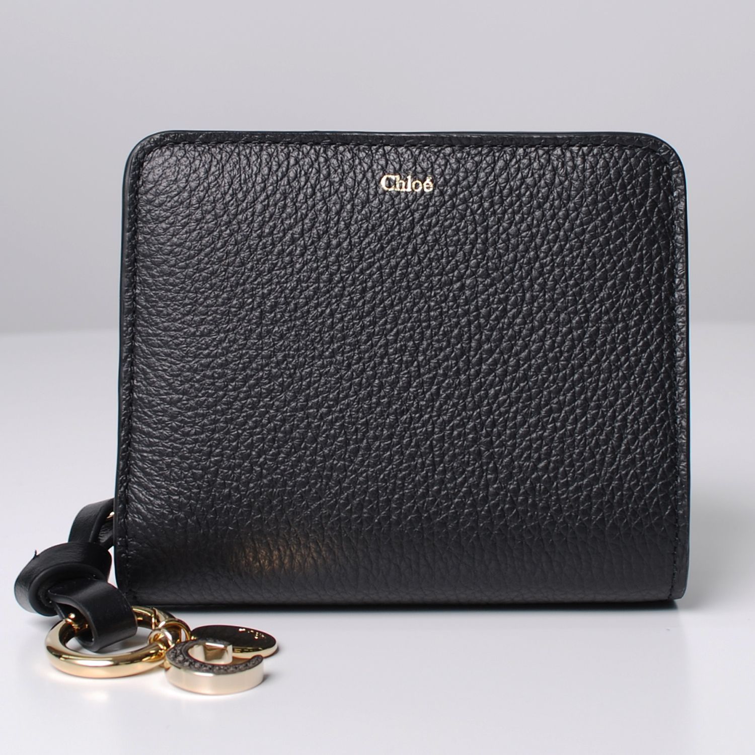 新品未使用】 Chloe クロエ 二つ折り財布 ALPHABET アルファベット 