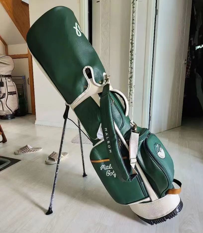 MALBON GOLF グリーン ゴルフバッグ スタンドバッグ