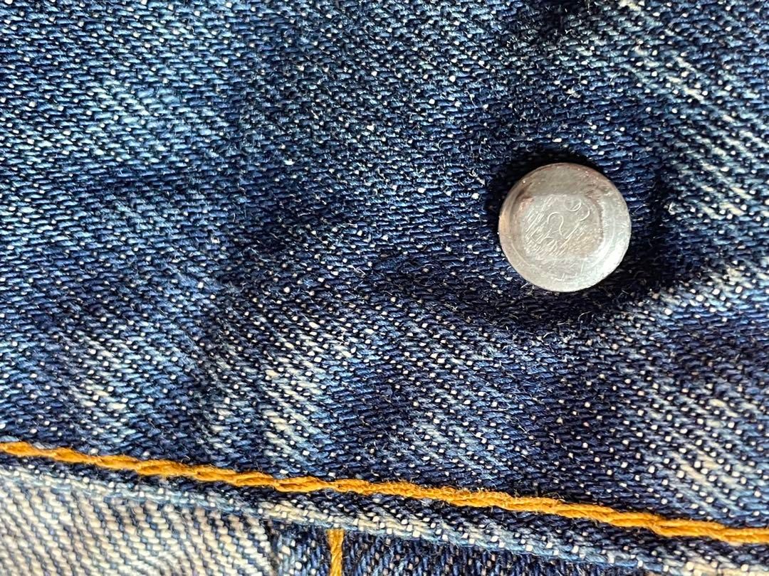 NT01477濃紺リーバイス70505デニムジャケット ケアタグトラッカー