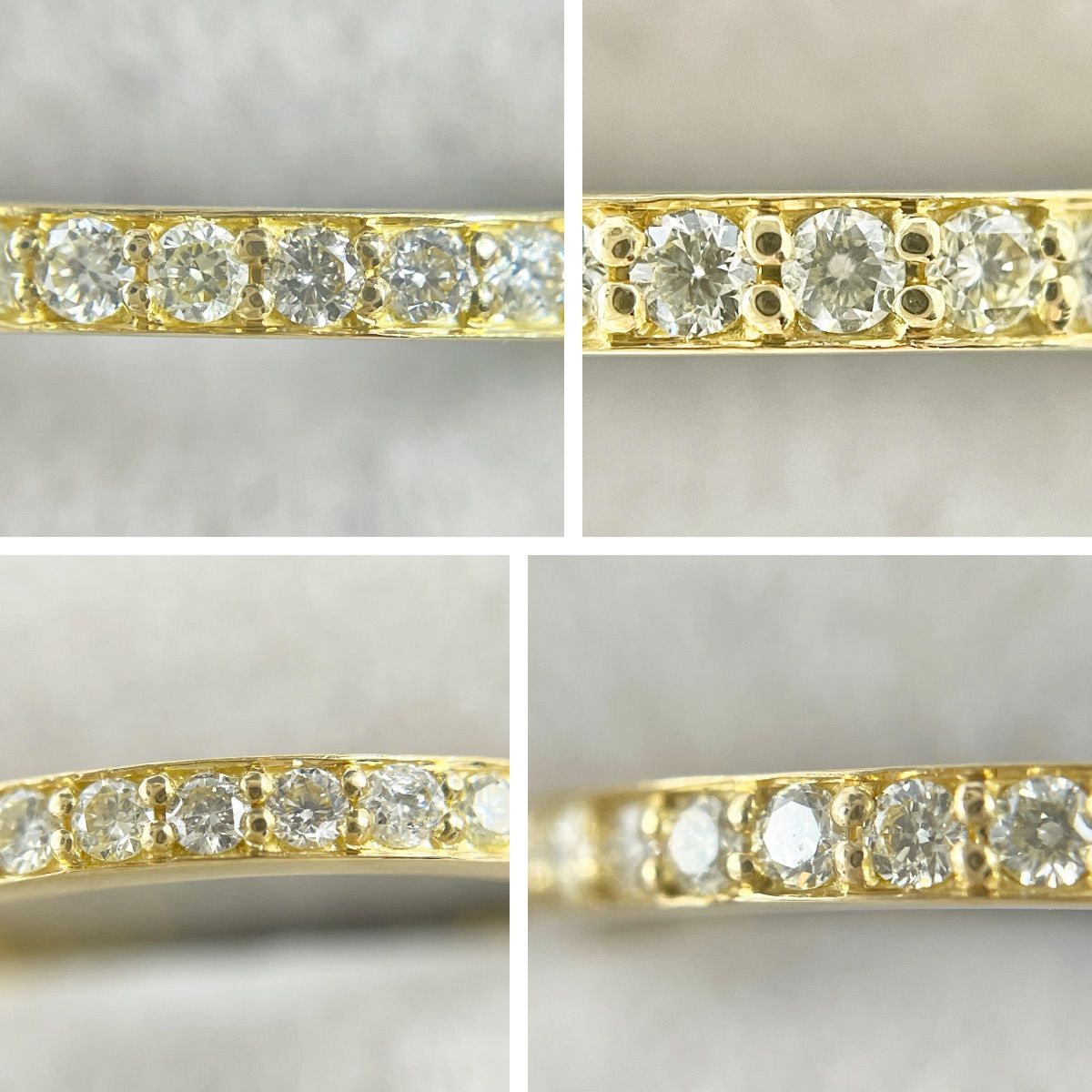 GSTV】K18 天然ダイヤモンド 0.60ct フルエタニティリング - メルカリ 