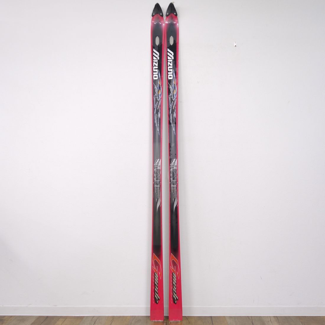 MIZUNO - 未使用 ミズノ Mizuno Race Gmode Speed Flex 205cm センター 62ｍｍ レーシング スキー板 アウトドア 約2170ｇ(一本あたり) 未使用 ミズノ Mizuno Race Gmode Speed Flex 205cm センター