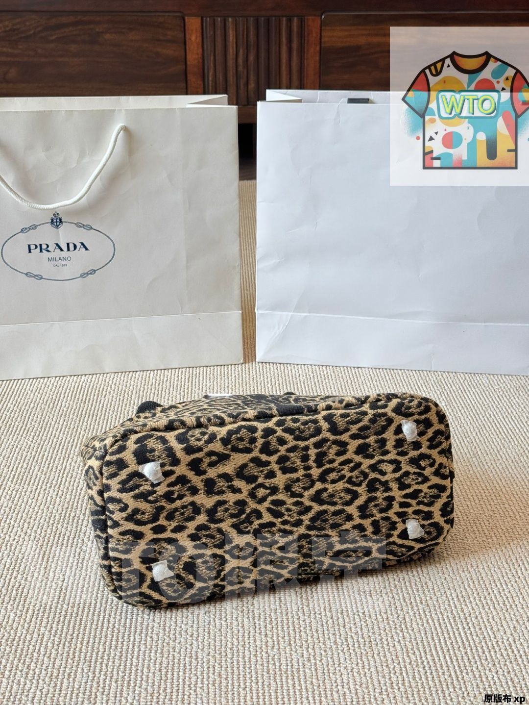 今日WTO】Prada プラダ デニムトートバッグ サマーバケーション