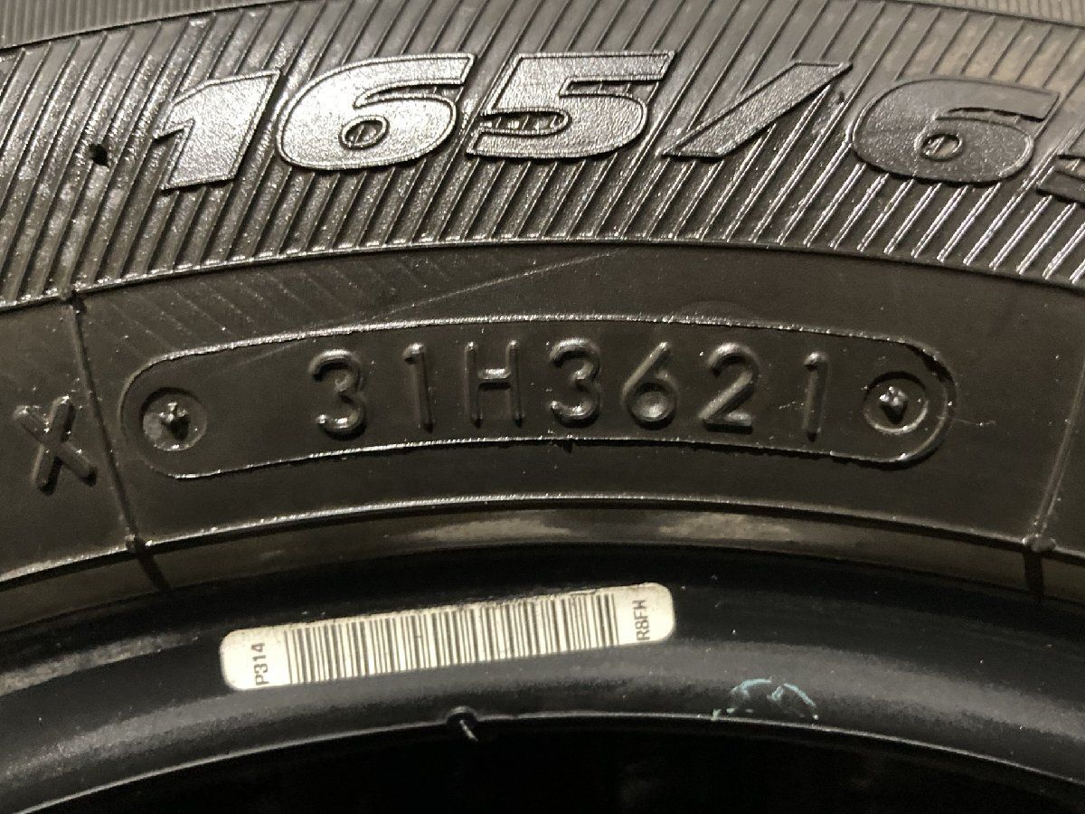 TOYO GARIT GIZ 165/65R14 14インチ スタッドレス 4本 21年製 バリ溝 トール ソリオ タンク ルーミー等　(MTL426)